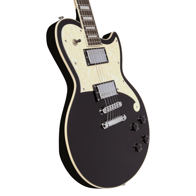 D'Angelico DAPATLBLFCS Premier Atlantic Single-Cutaway